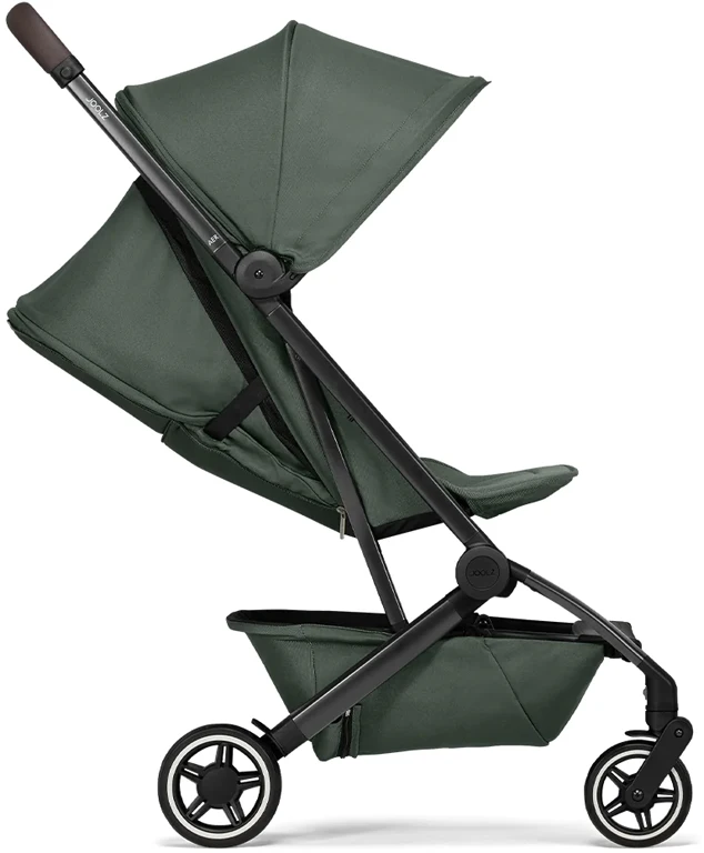 Дитяча прогулянкова коляска Joolz Aer+ Forest green з бампером и підстаканником